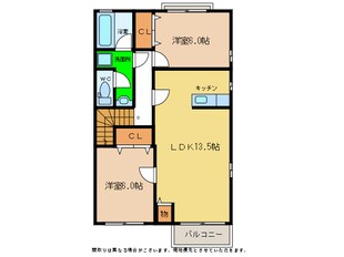 ハーブメゾン千代ヶ丸の物件間取画像